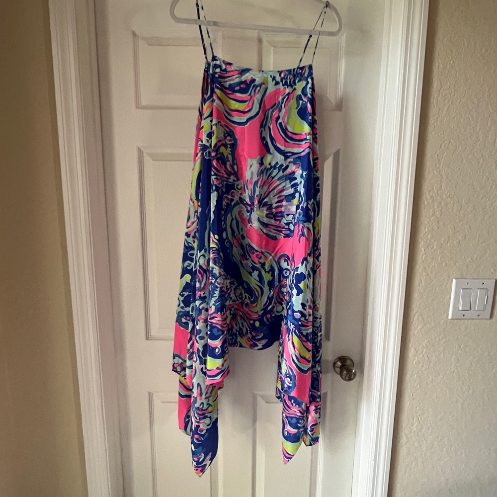 Lilly Pulitzer Kiki Silk Trapeze Size M NWT - Picture 2 of 4